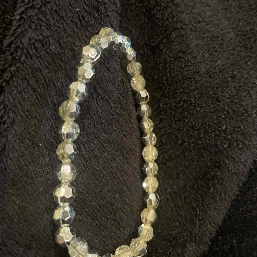 6-Piece Bracelet Stack Bundle Beaded & Rhinestone… - image 7